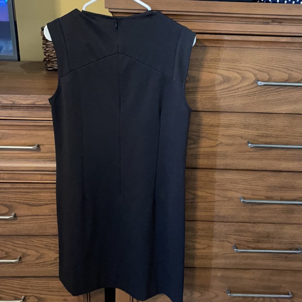 Ann Taylor Sleeveless Beaded Black Dress - Picture 4 of 4